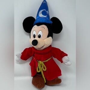 DISNEY: Fantasia Sorcerer Mickey Mouse Plush/Stuffed Animal